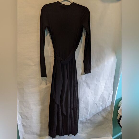 JIL Sander long black dress size 4(34) BNWT - Picture 2 of 7